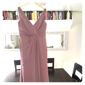 Dusty Rose Bridesmaid Dress Size 10